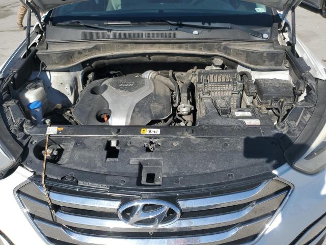 5XYZUDLA8DG099397 - 2013 HYUNDAI SANTA FE SPORT WHITE photo 11