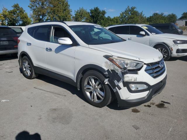 5XYZUDLA8DG099397 - 2013 HYUNDAI SANTA FE SPORT WHITE photo 4