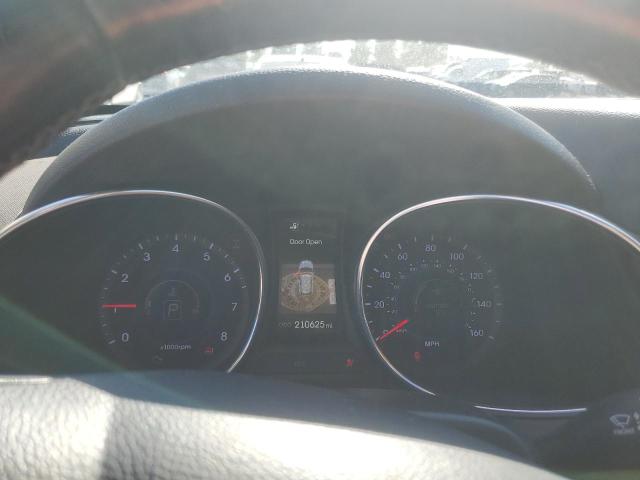 5XYZUDLA8DG099397 - 2013 HYUNDAI SANTA FE SPORT WHITE photo 9