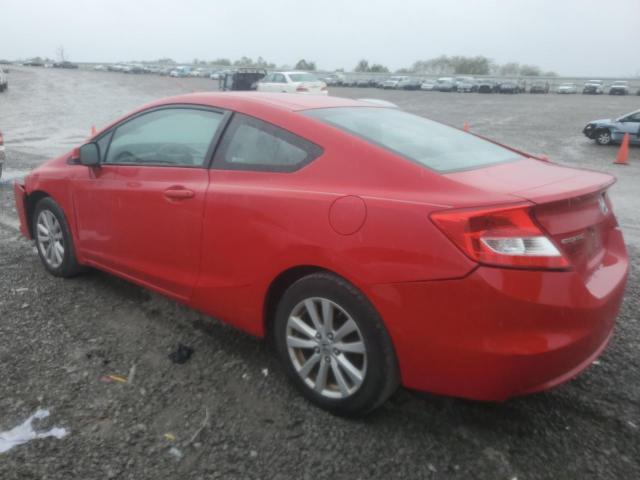 2HGFG3B89CH557825 - 2012 HONDA CIVIC EX RED photo 2