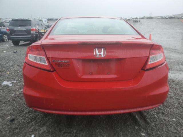 2HGFG3B89CH557825 - 2012 HONDA CIVIC EX RED photo 6