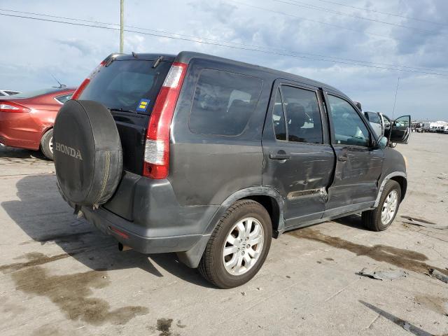 JHLRD78836C62792 - 2006 HONDA CR-V EX BLACK photo 3