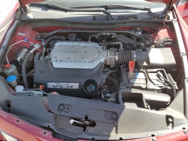 1HGCS22829A002556 - 2009 HONDA ACCORD EXL წითელი ფოტო 11