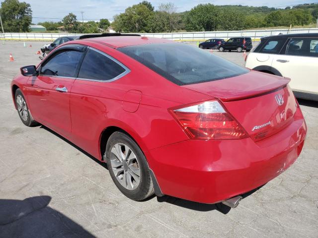 1HGCS22829A002556 - 2009 HONDA ACCORD EXL წითელი ფოტო 2