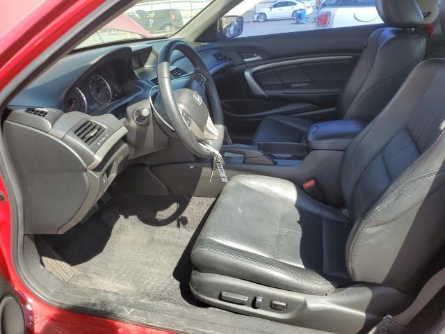 1HGCS22829A002556 - 2009 HONDA ACCORD EXL წითელი ფოტო 7
