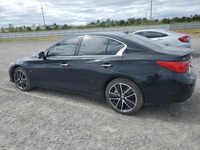 JN1BV7AR8FM410114 - 2015 INFINITI Q50 BASE შავი ფოტო 2