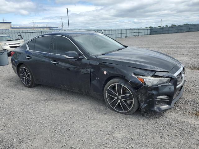 JN1BV7AR8FM410114 - 2015 INFINITI Q50 BASE შავი ფოტო 4