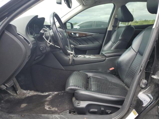 JN1BV7AR8FM410114 - 2015 INFINITI Q50 BASE შავი ფოტო 7