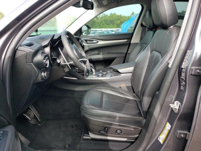 ZASFAKPN1J7B64524 - 2018 ALFA ROMEO STELVIO SPORT Grau Foto 7
