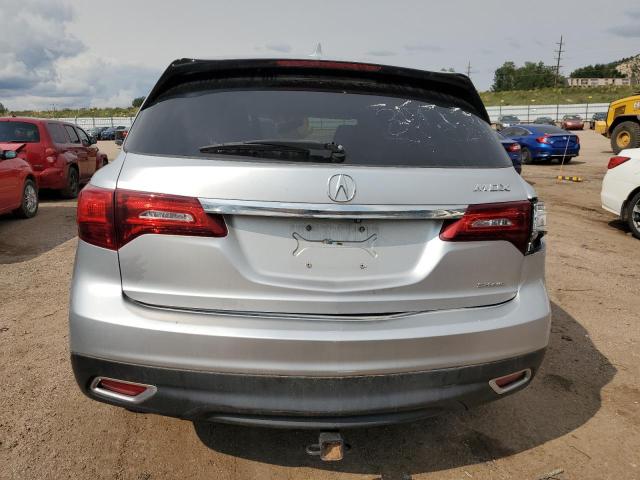 5FRYD4H23EB016396 - 2014 ACURA MDX SILVER photo 6