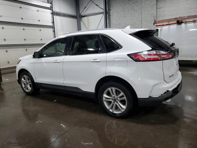 2FMPK4J94KBC10725 - 2019 FORD EDGE SEL WHITE photo 2