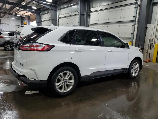 2FMPK4J94KBC10725 - 2019 FORD EDGE SEL WHITE photo 3