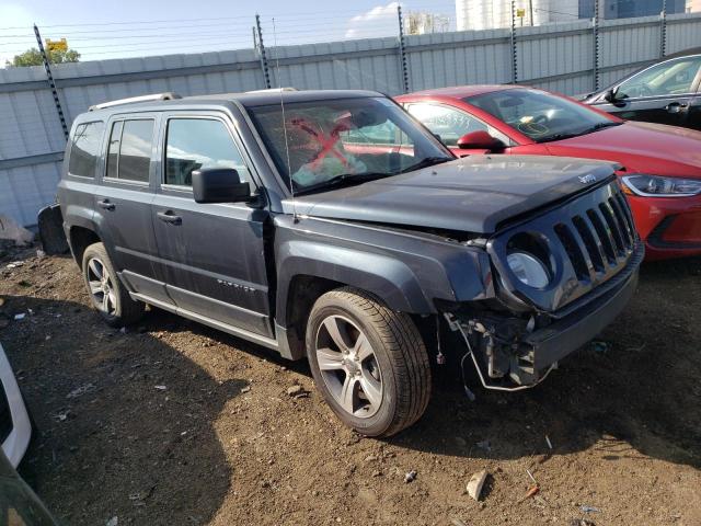 1C4NJPFA4GD536223 - 2016 JEEP PATRIOT LATITUDE BLUE photo 4