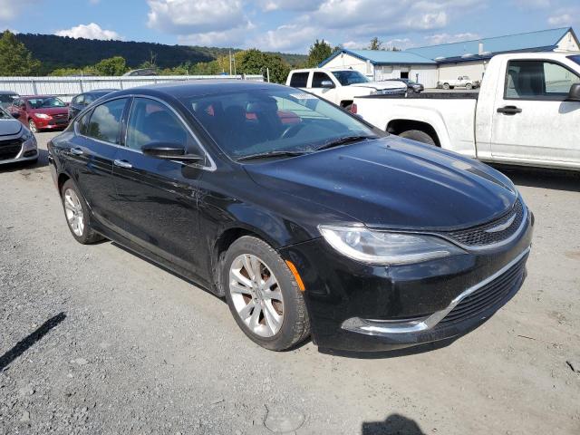 1C3CCCABXFN599110 - 2015 CHRYSLER 200 LIMITED BLACK photo 4