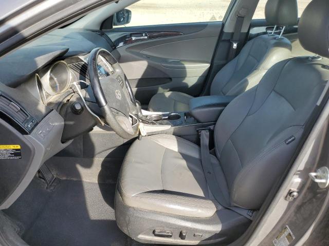 5NPEC4ABXDH504021 - 2013 HYUNDAI SONATA SE GRAY photo 7