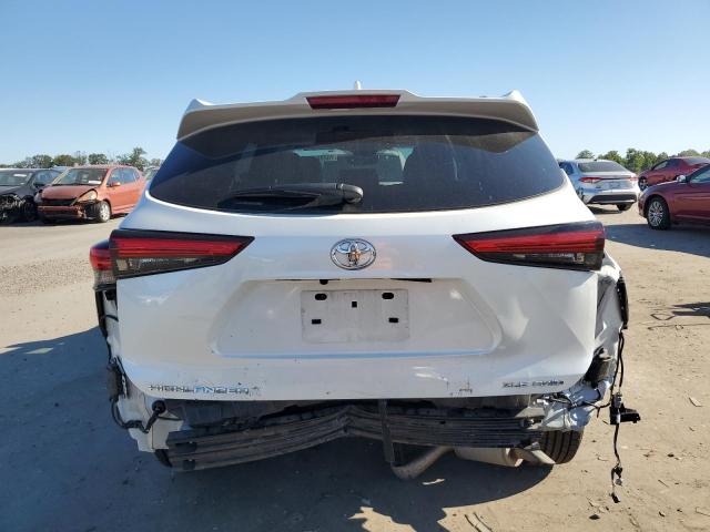 5TDGZRBH6NS594903 - 2022 TOYOTA HIGHLANDER XLE 白色 照片 6