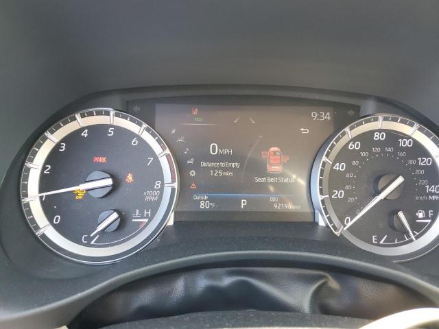 5TDGZRBH6NS594903 - 2022 TOYOTA HIGHLANDER XLE 白色 照片 9