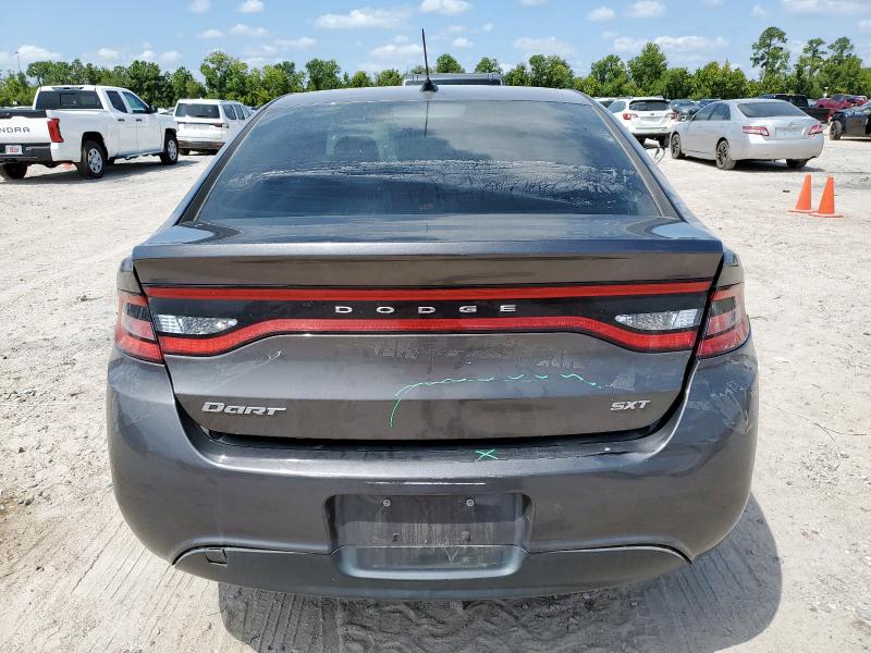 1C3CDFBB6GD728948 - 2016 DODGE DART SXT GRAY photo 6