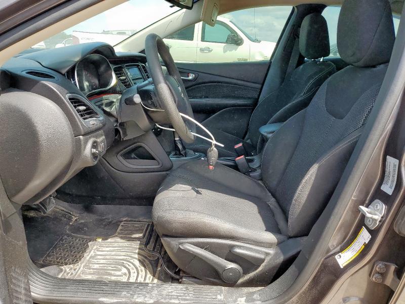 1C3CDFBB6GD728948 - 2016 DODGE DART SXT GRAY photo 7