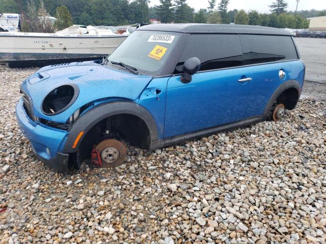 WMWMM335X9TP73579 - 2009 MINI COOPER S CLUBMAN BLUE photo 1