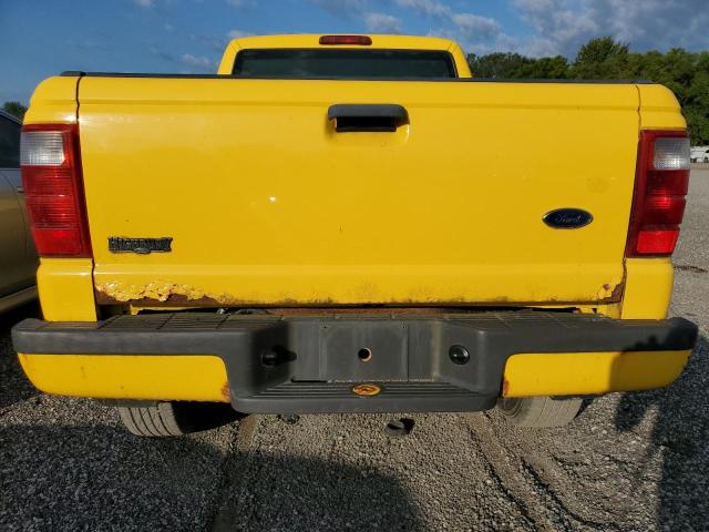 1FTYR10UX2PB04295 - 2002 FORD RANGER YELLOW photo 6