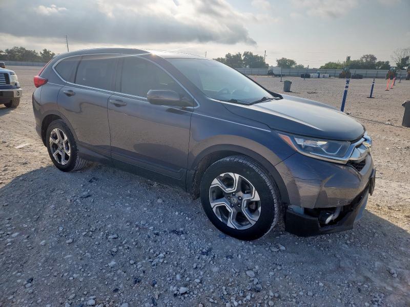 5J6RW1H56KA005710 - 2019 HONDA CR-V EX ნაცრისფერი ფოტო 4