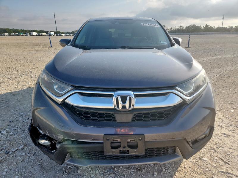 5J6RW1H56KA005710 - 2019 HONDA CR-V EX ნაცრისფერი ფოტო 5