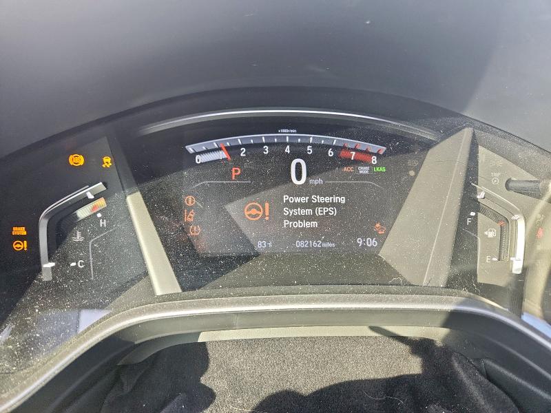 5J6RW1H56KA005710 - 2019 HONDA CR-V EX ნაცრისფერი ფოტო 9