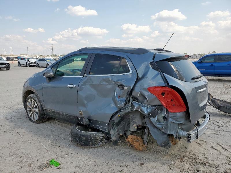 KL4CJESB5KB892902 - 2019 BUICK ENCORE PREFERRED Մոխրագույն լուսանկար 2