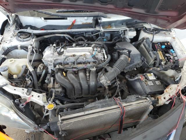 2T1BU4EE0CC854943 - 2012 TOYOTA COROLLA BASE WHITE photo 11