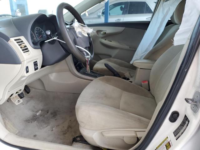 2T1BU4EE0CC854943 - 2012 TOYOTA COROLLA BASE WHITE photo 7