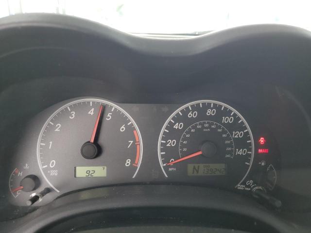 2T1BU4EE0CC854943 - 2012 TOYOTA COROLLA BASE WHITE photo 9