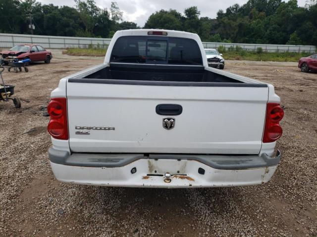 1D7HE42K07S171796 - 2007 DODGE DAKOTA SLT WHITE photo 6