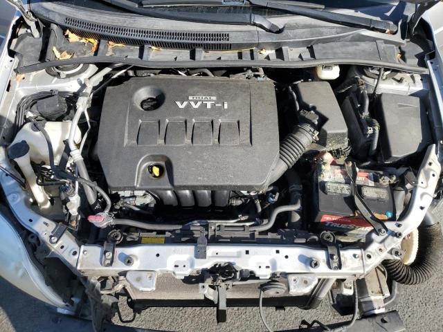 JTDBL40EX99055177 - 2009 TOYOTA COROLLA BASE SILVER photo 11