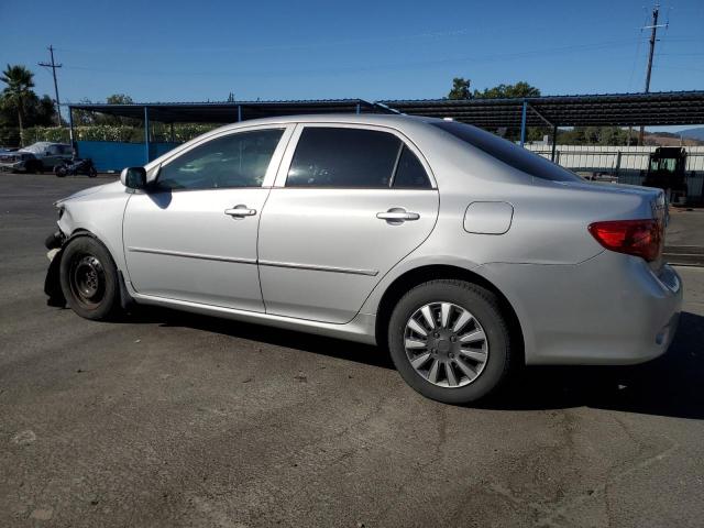 JTDBL40EX99055177 - 2009 TOYOTA COROLLA BASE SILVER photo 2