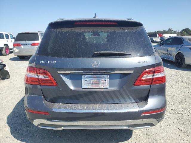 4JGDA5HB1CA087855 - 2012 MERCEDES-BENZ ML 350 4MATIC GRAY photo 6