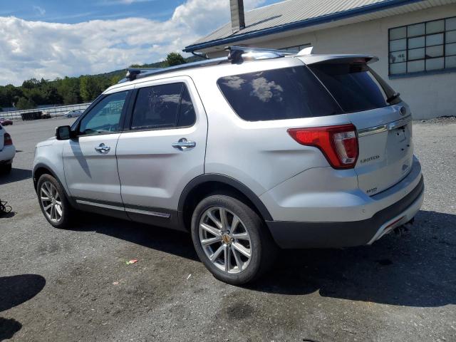 1FM5K8F82GGC49568 - 2016 FORD EXPLORER LIMITED SILVER photo 2