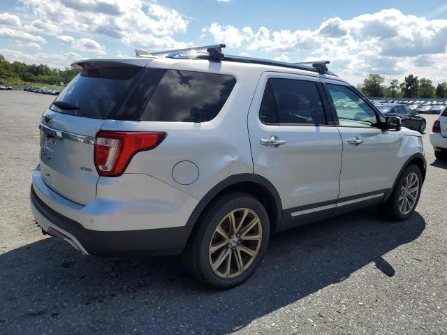 1FM5K8F82GGC49568 - 2016 FORD EXPLORER LIMITED SILVER photo 3