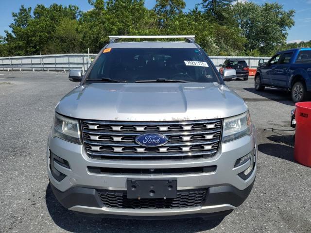 1FM5K8F82GGC49568 - 2016 FORD EXPLORER LIMITED SILVER photo 5