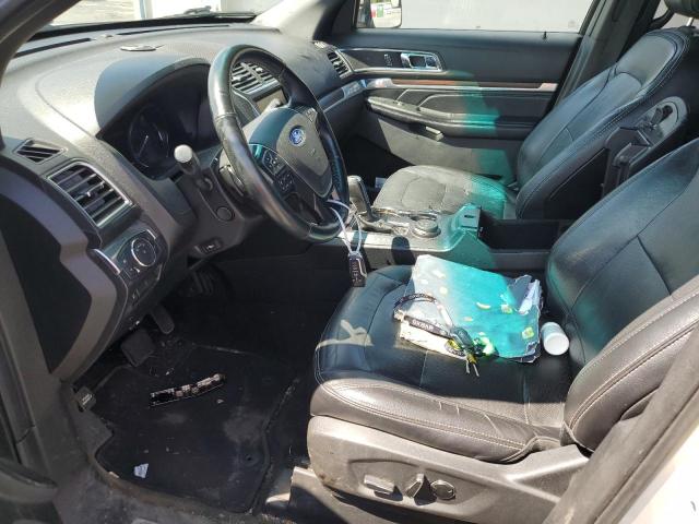 1FM5K8F82GGC49568 - 2016 FORD EXPLORER LIMITED SILVER photo 7