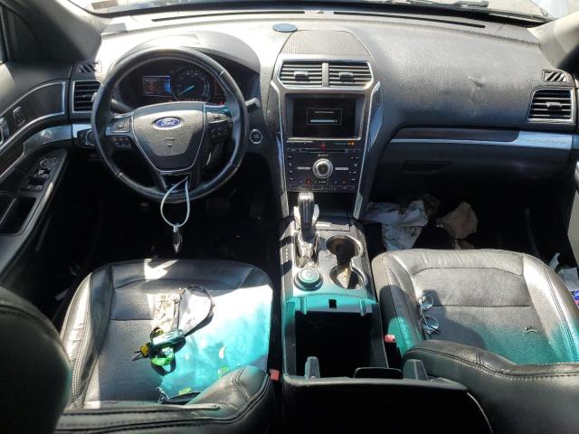 1FM5K8F82GGC49568 - 2016 FORD EXPLORER LIMITED SILVER photo 8