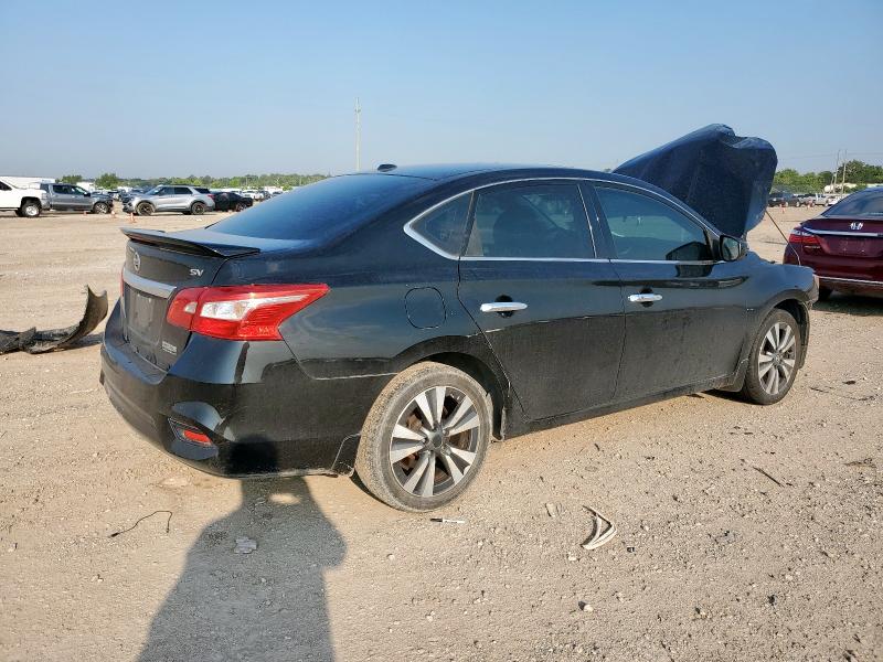 3N1AB7AP0KY377913 - 2019 NISSAN SENTRA S BLACK photo 3