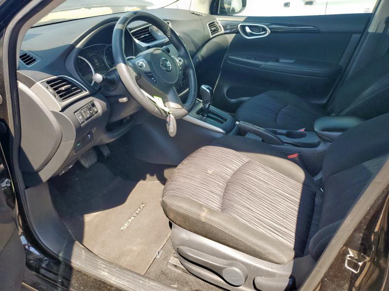 3N1AB7AP0KY377913 - 2019 NISSAN SENTRA S BLACK photo 7