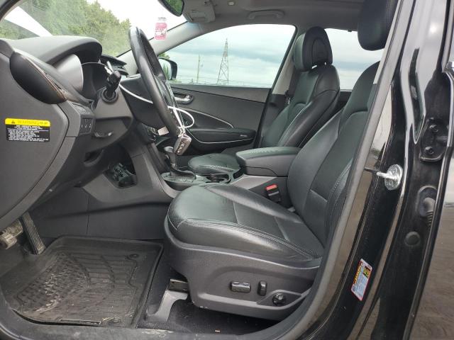 5NMZUDLB0JH054349 - 2018 HYUNDAI SANTA FE SPORT BLACK photo 7