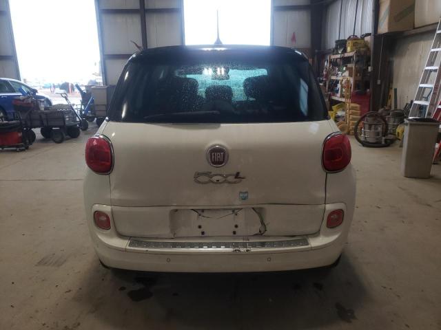 ZFBCFABH7EZ027755 - 2014 FIAT 500L EASY WHITE photo 6