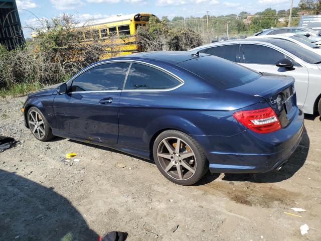 WDDGJ4HB9FG383676 - 2015 MERCEDES-BENZ C 250 BLUE photo 2