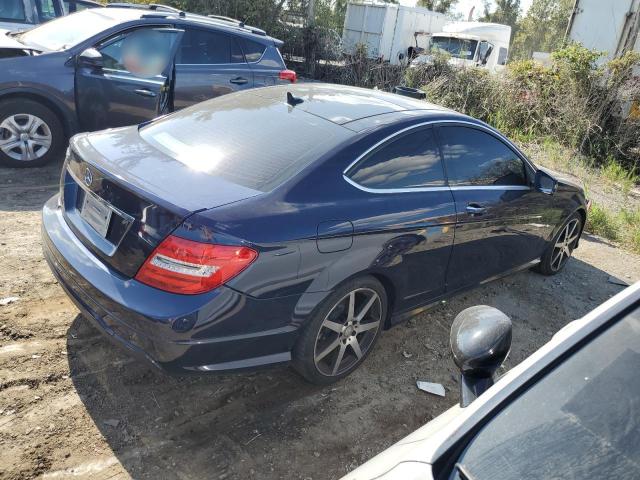 WDDGJ4HB9FG383676 - 2015 MERCEDES-BENZ C 250 BLUE photo 3