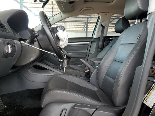 3VWRZ71K19M124064 - 2009 VOLKSWAGEN JETTA SE BLACK photo 7