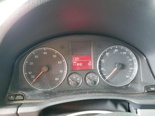 3VWRZ71K19M124064 - 2009 VOLKSWAGEN JETTA SE BLACK photo 9