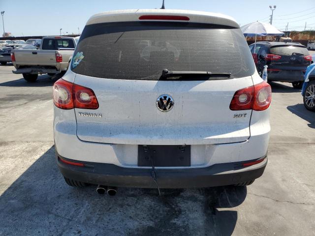 WVGAV7AX5BW516683 - 2011 VOLKSWAGEN TIGUAN S WHITE photo 6